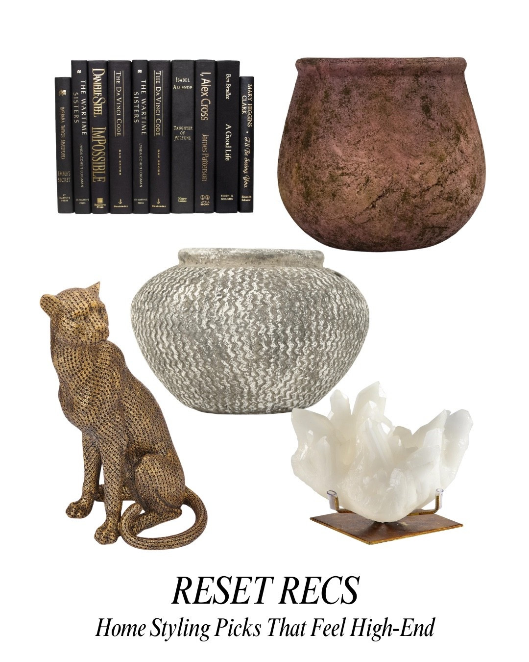 Bold shelf styling and tabletop styling accessories and decorative accents for a warm modern neutral home inspired by luxury and designer approved! 

#LTKFindsUnder100 #LTKSeasonal #LTKHome