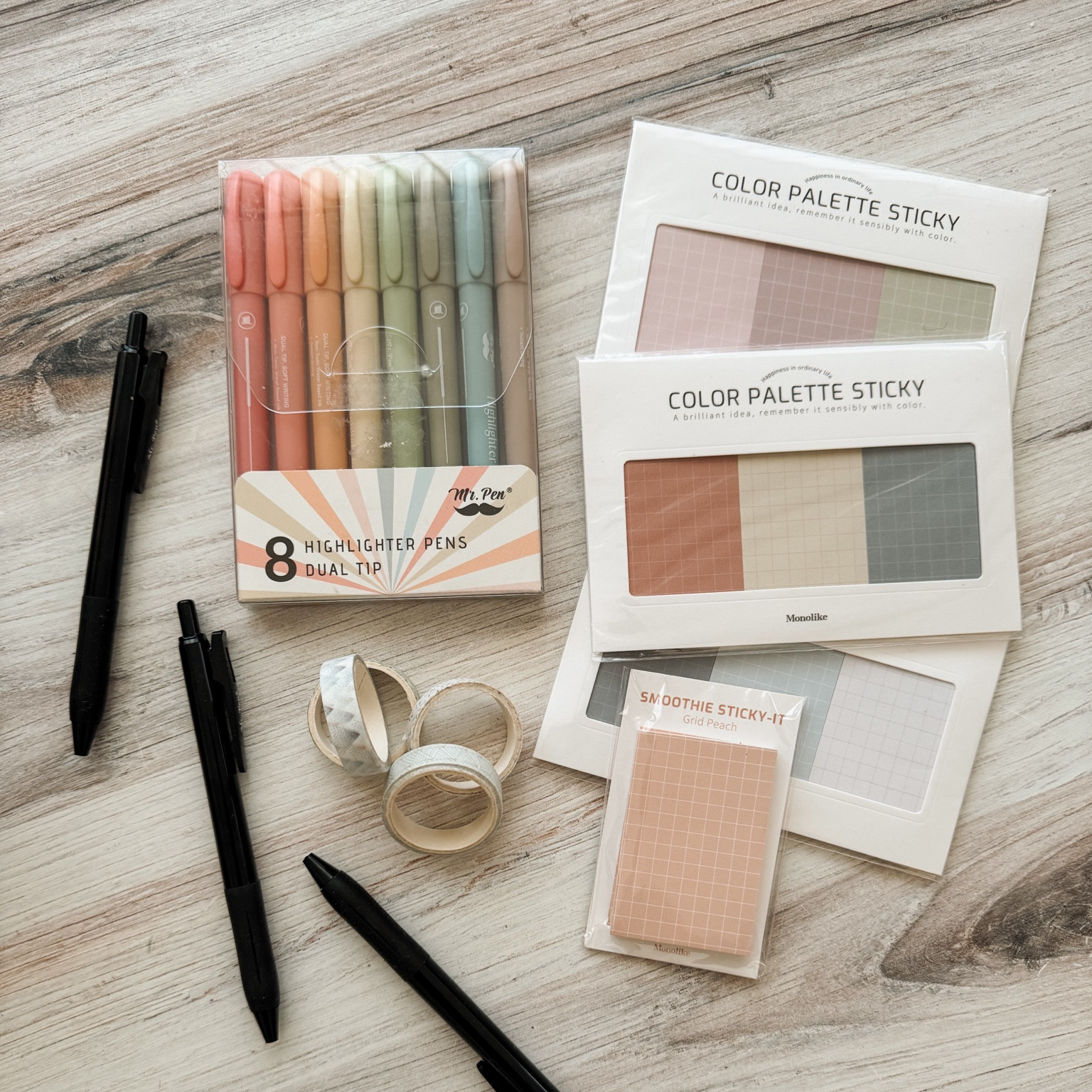 Some pastel planning accessories I love! Homeschool planning is one of my favorite things to do, and these guys make it more fun!