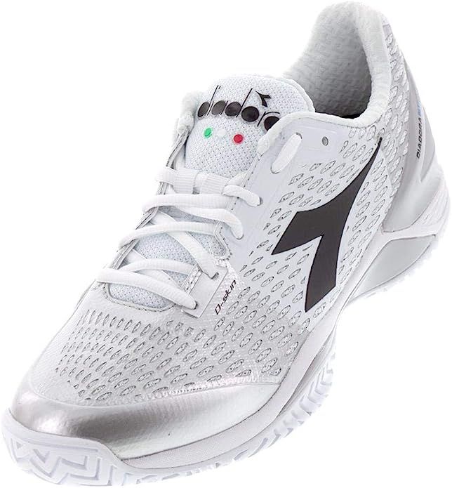 Diadora Womens Speed Blushield 3 Ag Tennis Sneakers Shoes Casual Court - White | Amazon (US)