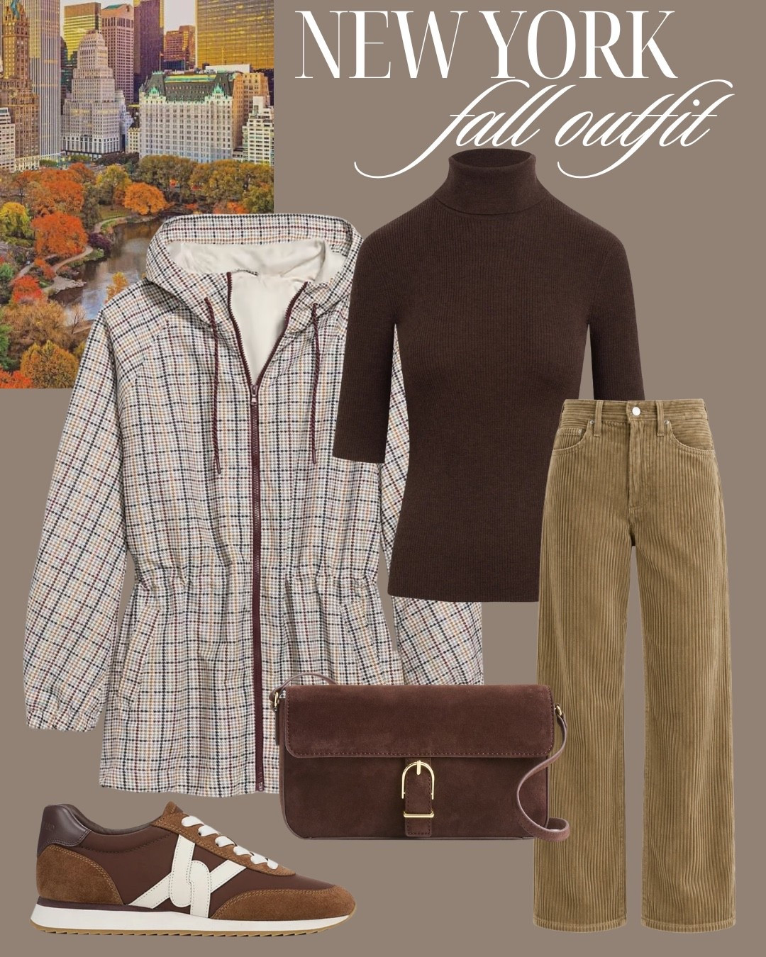 Casual Fall outfit for NYC @Tuckernuck @Veronica Beard