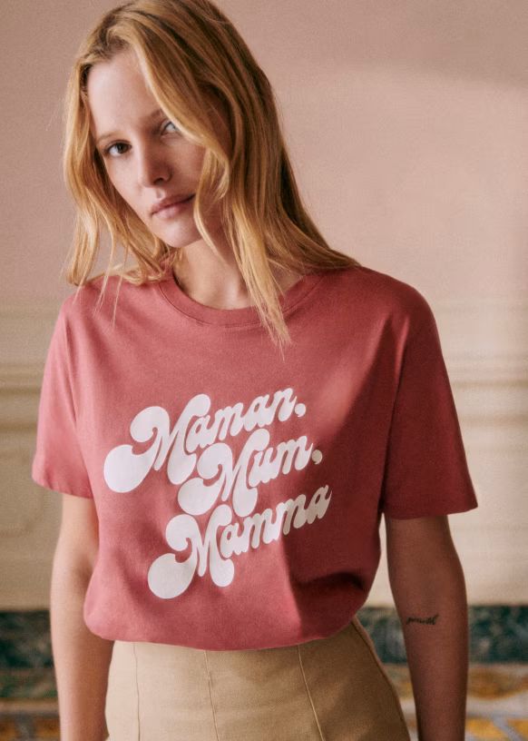 Maman Mum Mamma T-Shirt | Sezane Paris