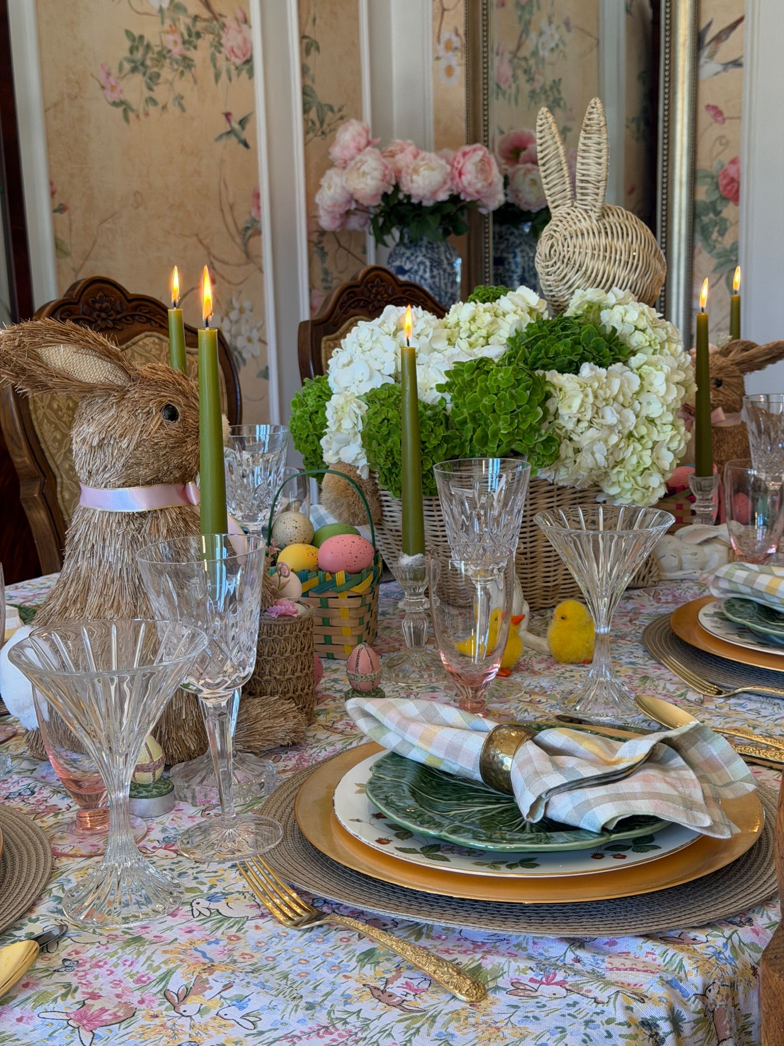 Sharing a little Easter table inspiration 🐇🌷 I love setting the table for holidays — it’s such a simple way to make the day feel extra special. This table mixes classic pieces with soft spring touches for a traditional Easter look.

I’ve linked everything I could find for this tablescape here so you can recreate a similar look for your own Easter table.
trends

#LTKHome #LTKspring #LTKspringtrends