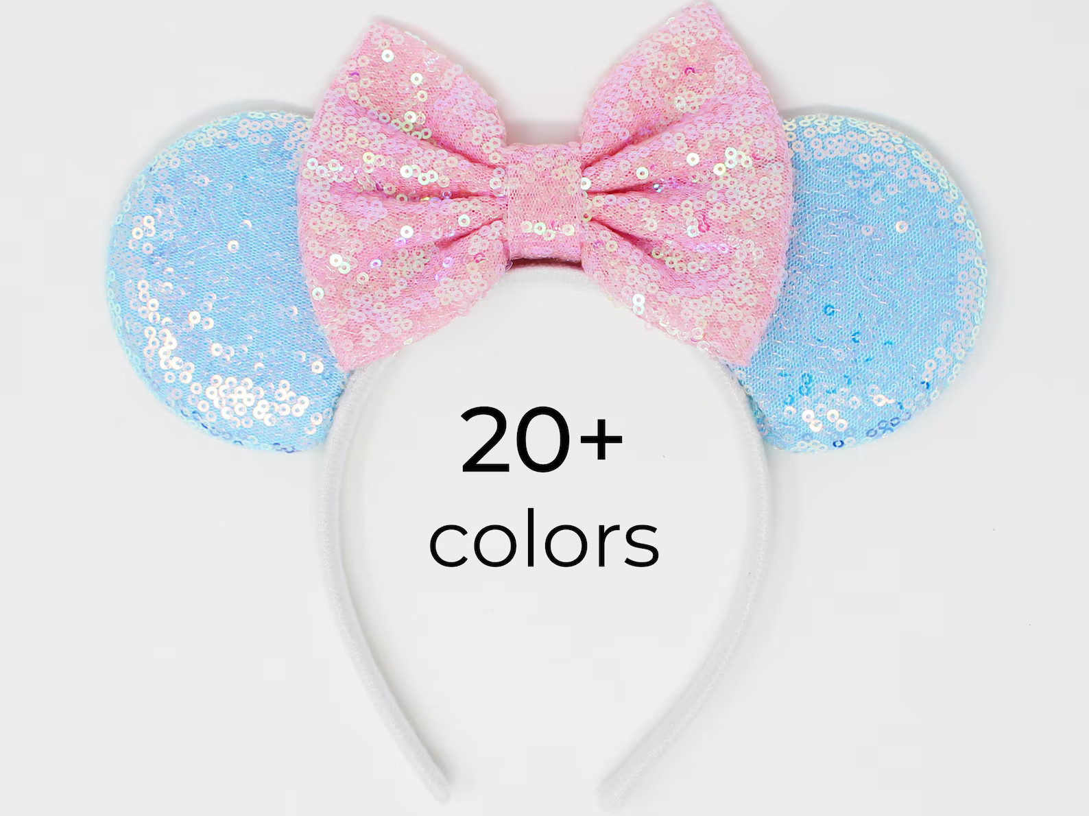 Candy Ice Mouse Ears | Candy Color Gold Mouse Ears | Birthday Mouse Ears | Candy Blue Mouse Ears ... | Etsy (US)