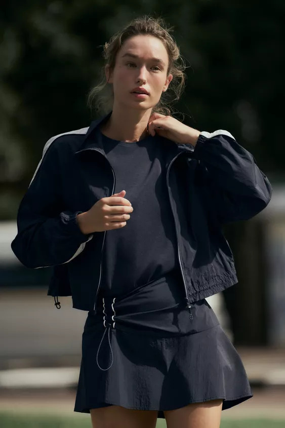 ADJUSTABLE WAIST SKORT | Zara US