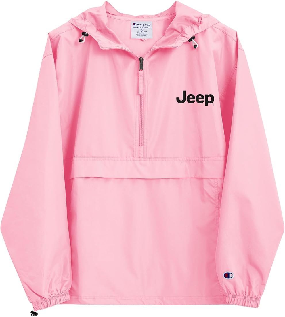 Jeep Logo Packable Jacket - Officially Licensed | Amazon (US)