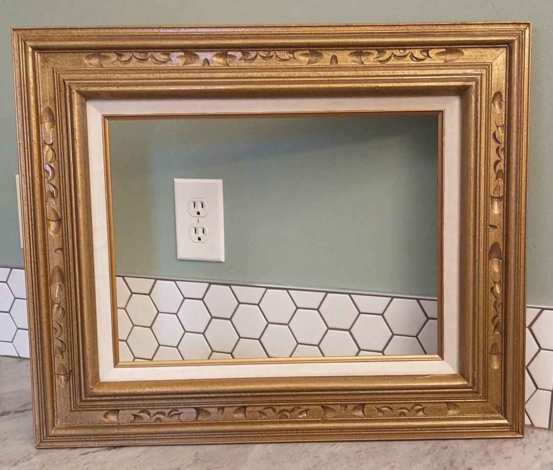 Vintage Ornate Picture Frame Gallery Wall Art Decor Gold 12x16" shabby chic  gg  | eBay | eBay US