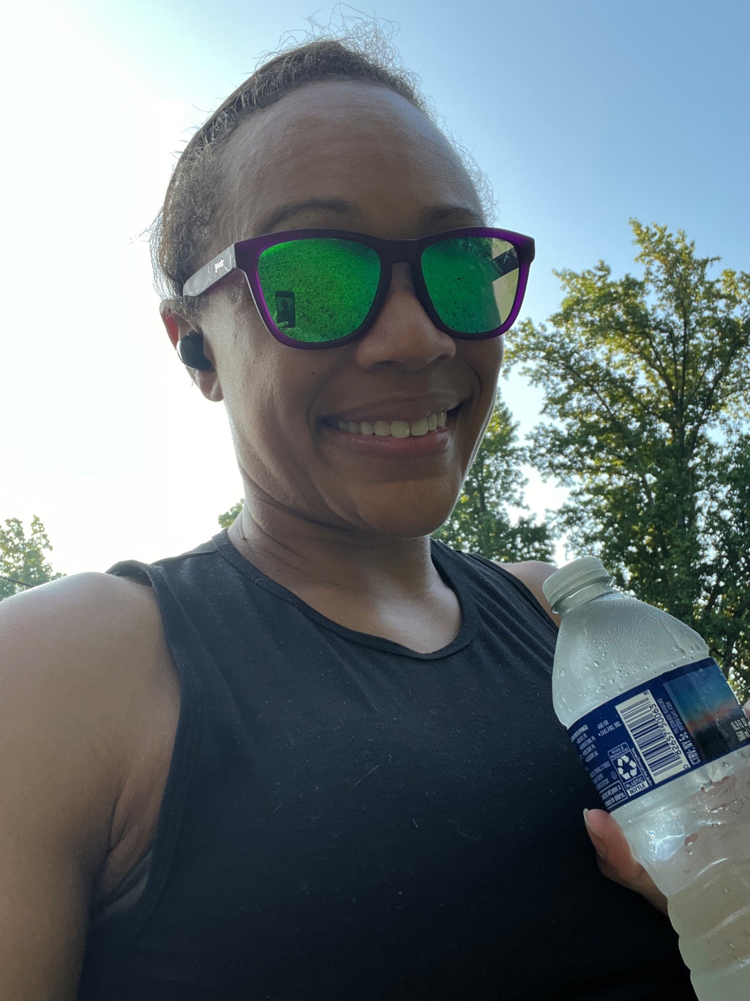 This is my first summer actually running in sunglasses. I thought they would bother me while running for some reason! It’s nice to have the sun out of my eyes and not wear a hat! 

#LTKActive #LTKFindsUnder100