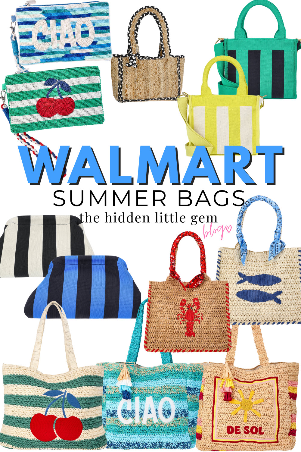 Walmart Summer Bags & Totes  

 #LTKmomlife #LTKSeasonal #LTKSaleAlert