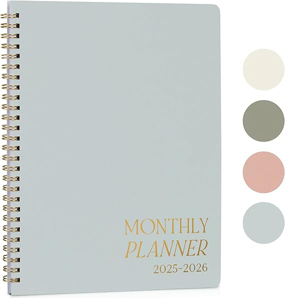 Beautiful 2025-2026 Monthly Planner and Calendar Book - To Do List Notebook That Easily Organizes... | Amazon (US)