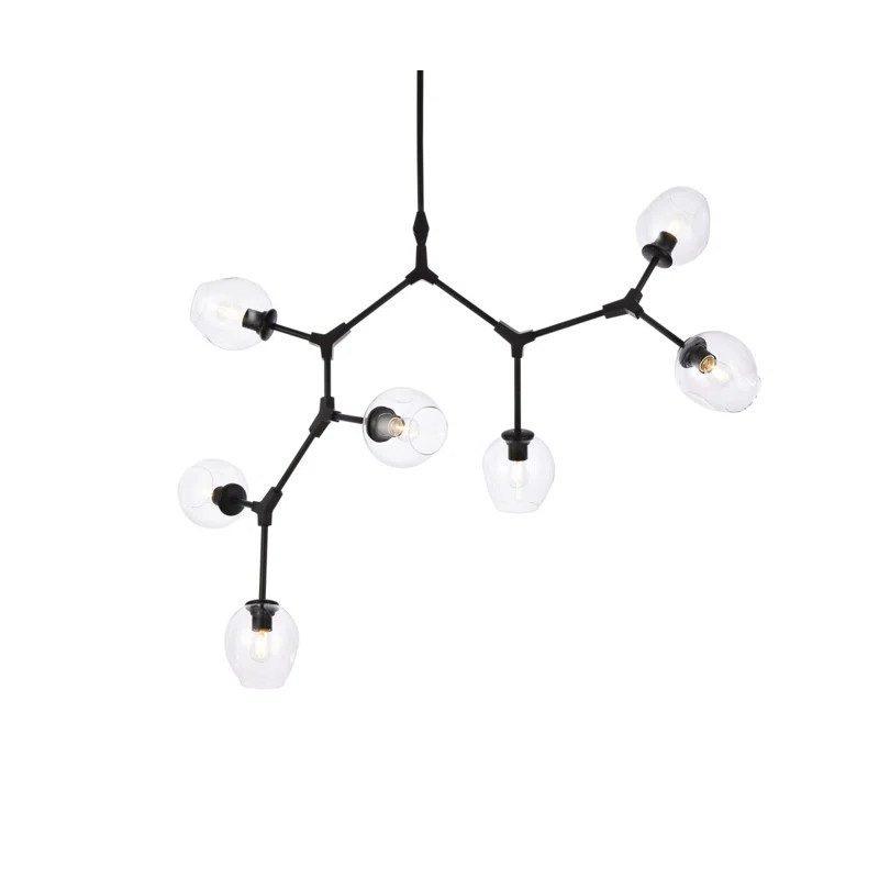 Coker 7 - Light Sputnik Modern Linear Chandelier | Wayfair North America