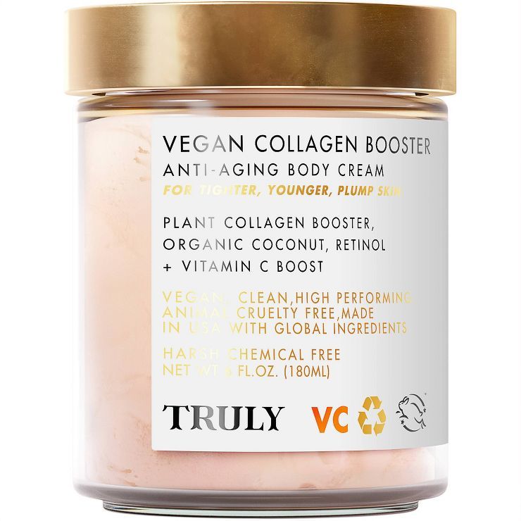 TRULY Vegan Collagen Booster Anti Aging Body Cream - 6 fl oz - Ulta Beauty | Target
