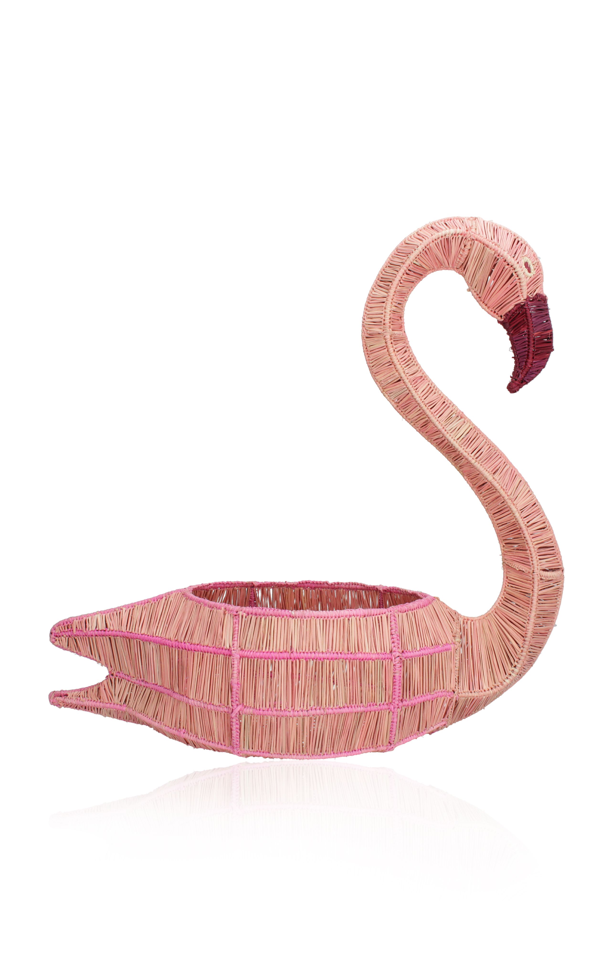 Flamingo Bread Basket | Moda Operandi (Global)