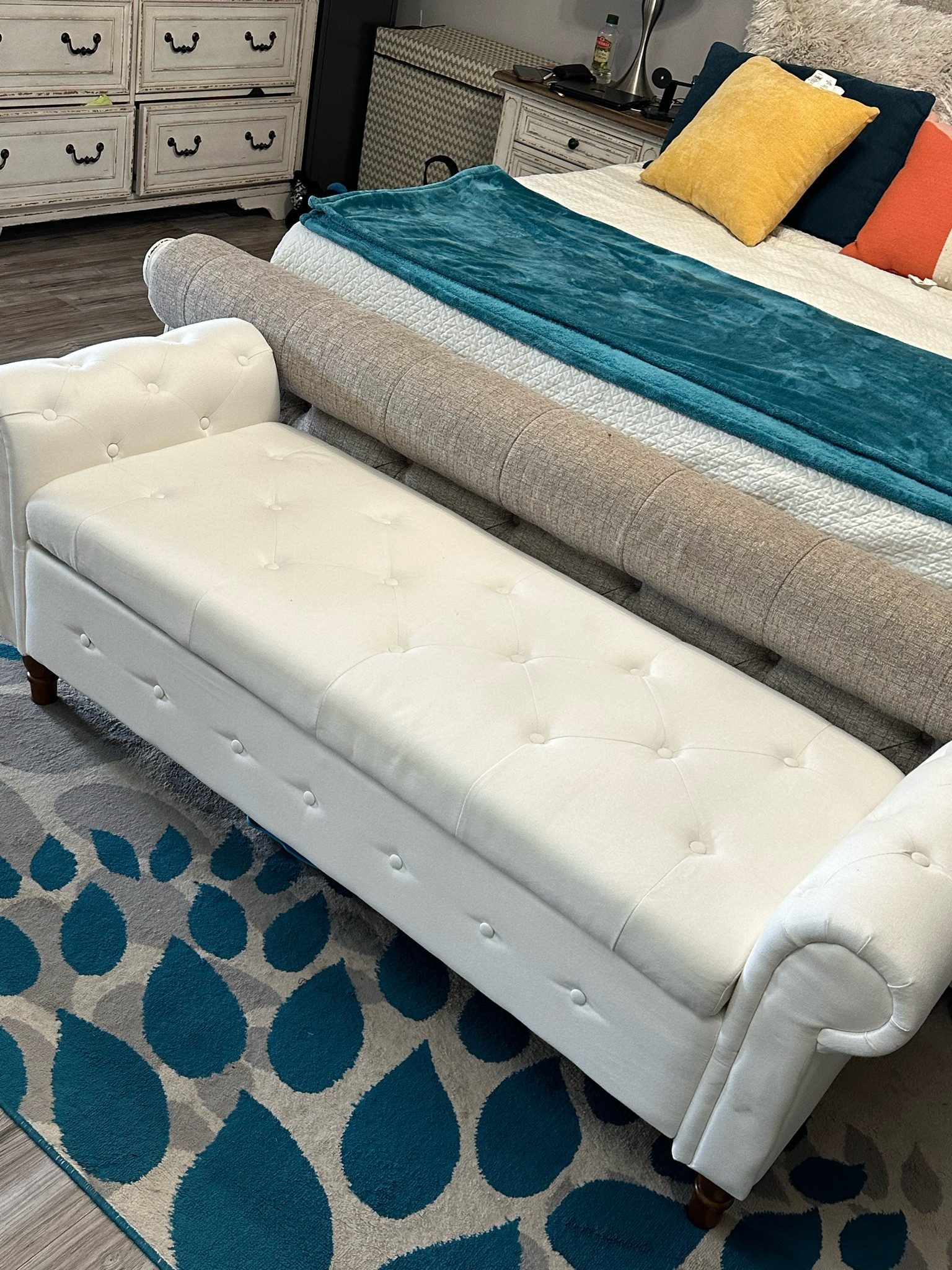 Storage Ottoman for bedroom 

#LTKhome