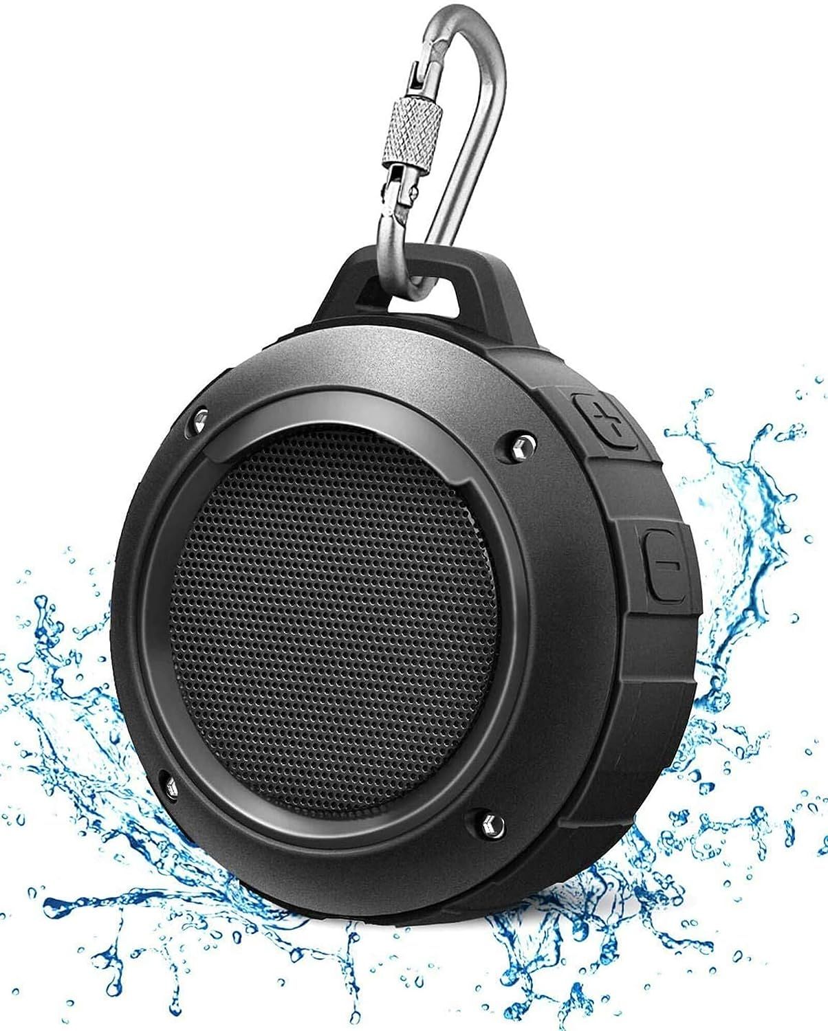 Outdoor Waterproof Bluetooth Speaker,Kunodi Wireless Portable Mini Shower Travel Speaker with Sub... | Amazon (US)