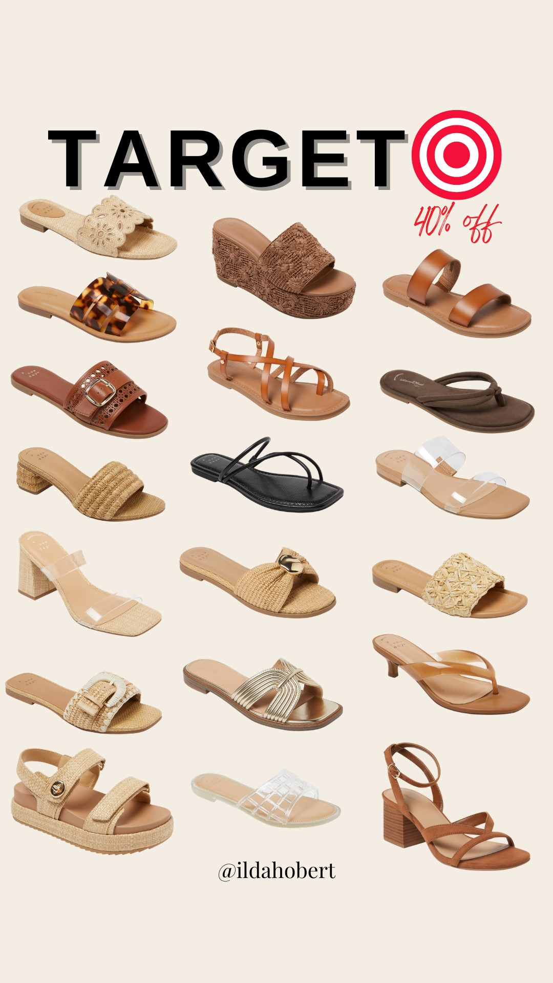 Target Circle week deals - 40% off shoes!!

spring, summer, beach vacation outfit, wedding, sandals, heels, mules, target style @target

#LTKgrwm #LTKSeasonal #LTKSaleAlert