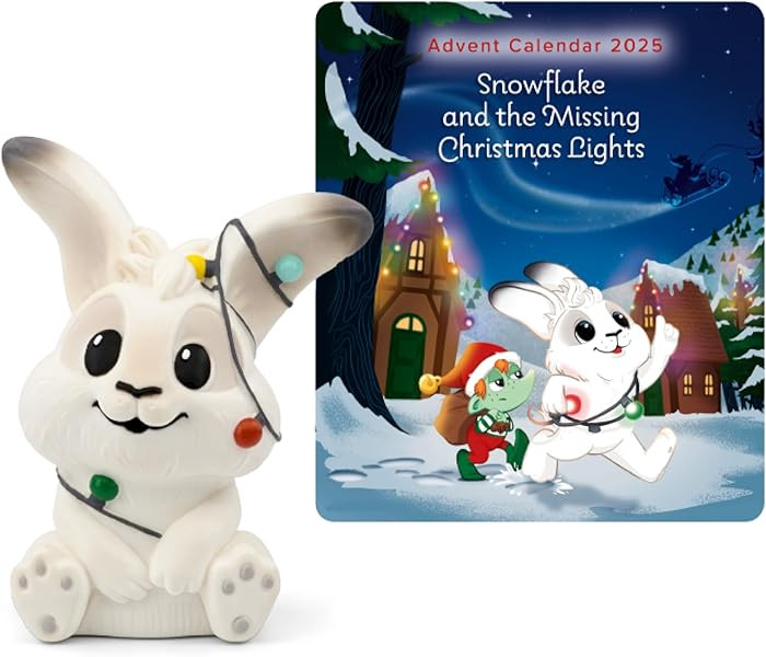 Tonies Snowflake and the Missing Christmas Lights Advent Calendar Audio Toy Figurine | Amazon (US)