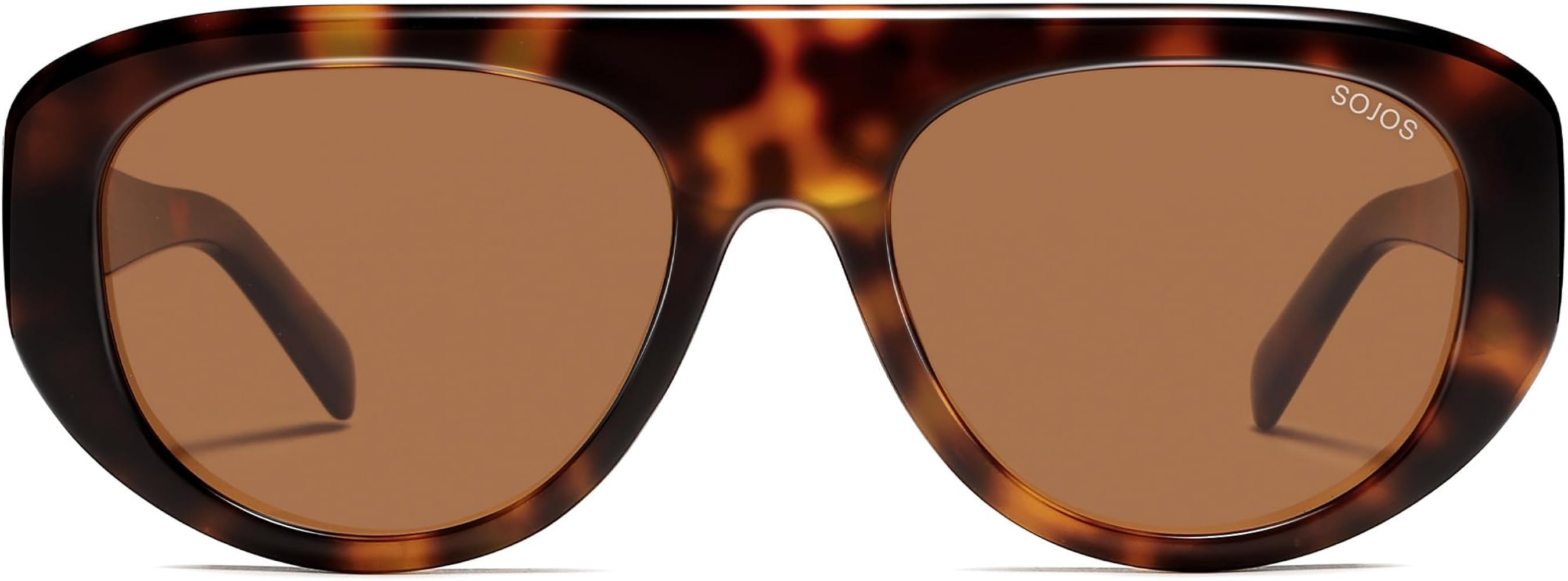 SOJOS Retro Oversized Aviator Polarized Sunglasses for Women Trendy Shades Vintage Style Chic Sun... | Amazon (US)