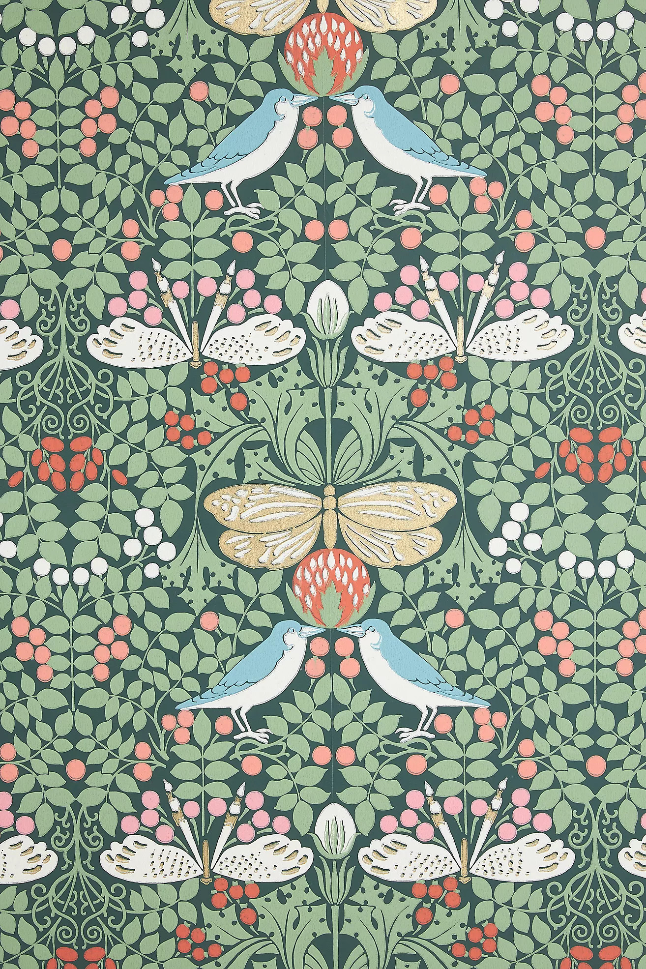 Butterfly Garden Wallpaper | Anthropologie (US)