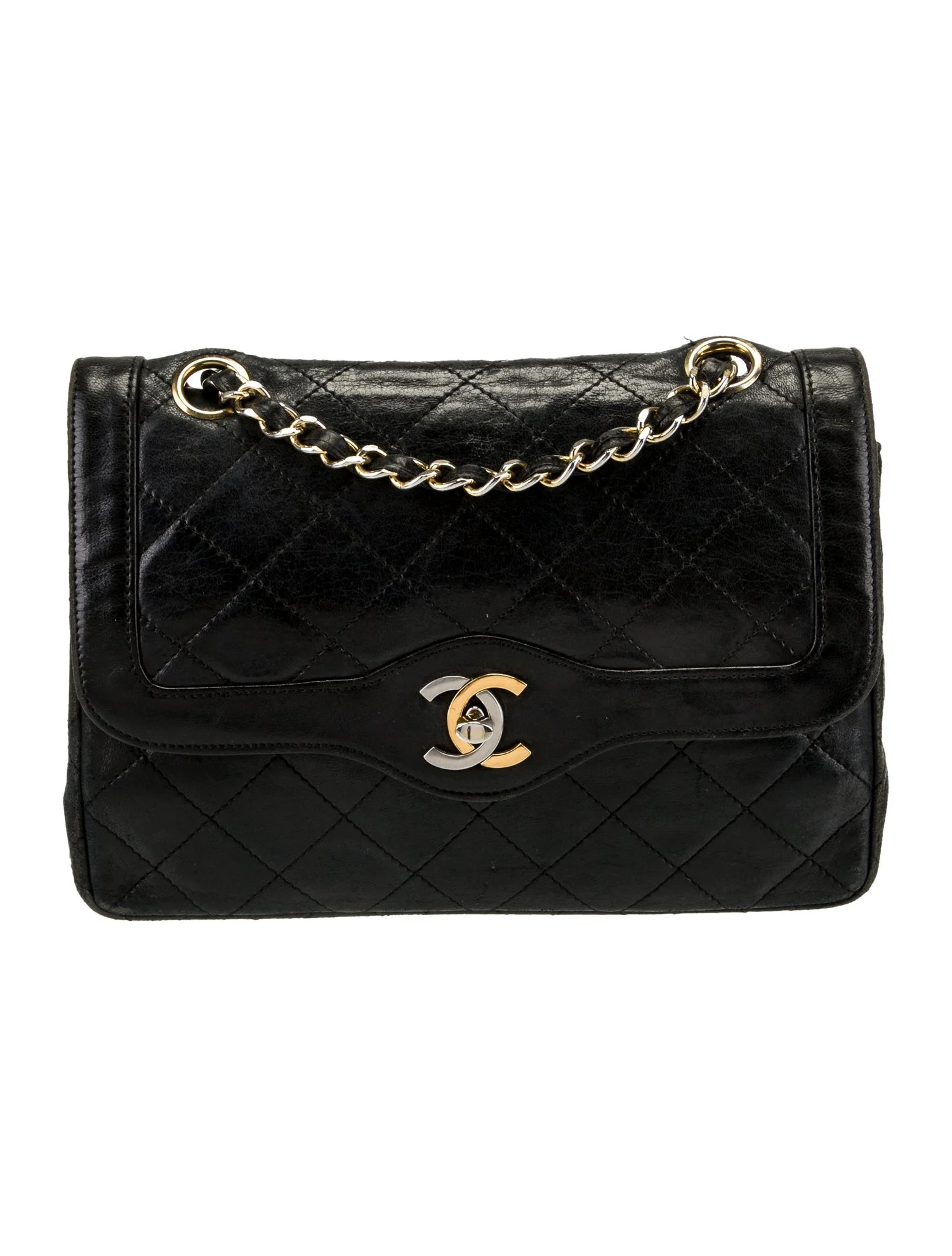 Small Paris Double Flap Bag | The RealReal