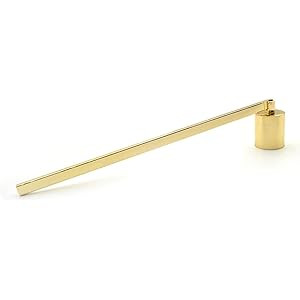 Candle Snuffer Accessory -Gold- for Putting Out Extinguish Candle Wicks Flame Safely（Cylindrical sha | Amazon (US)
