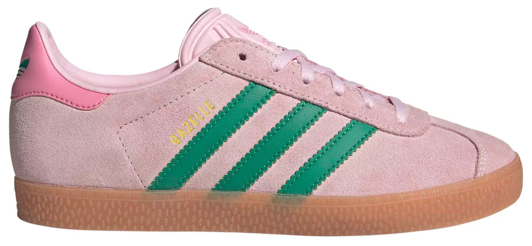 adidas Kids' Grade School Gazelle Shoes, Size 4.5, Pink/Green | DICK'S Sporting Goods