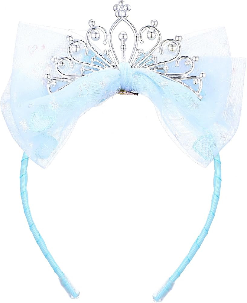 Lusofie Crown Headband Princess Tiara Headband Princess Crown for Graduation Birthday Party Fairy... | Amazon (US)