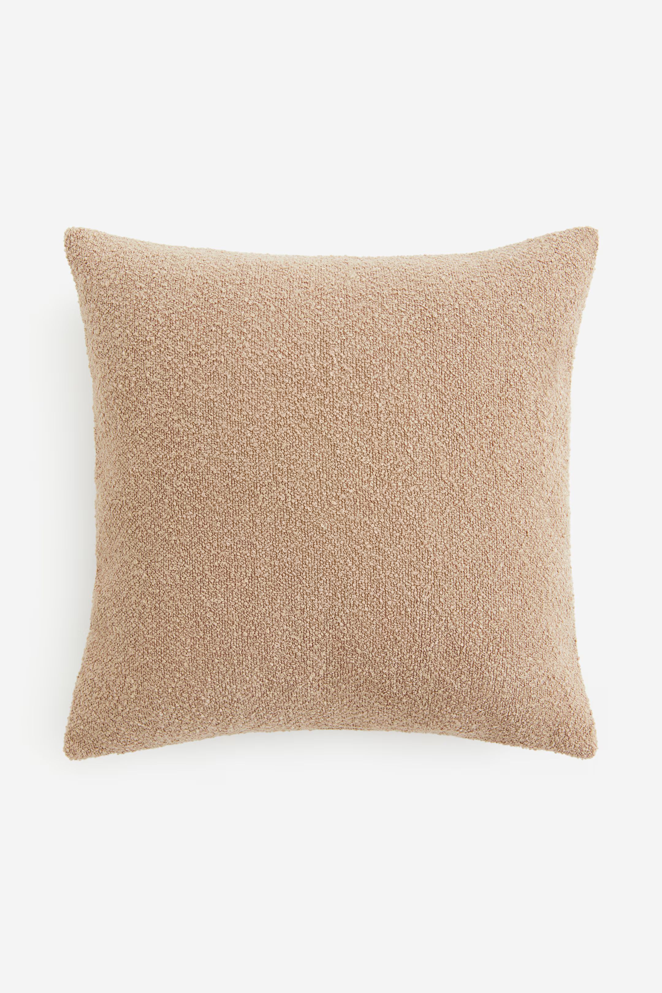 Bouclé Cushion Cover - Beige - Home All | H&M US | H&M (US + CA)