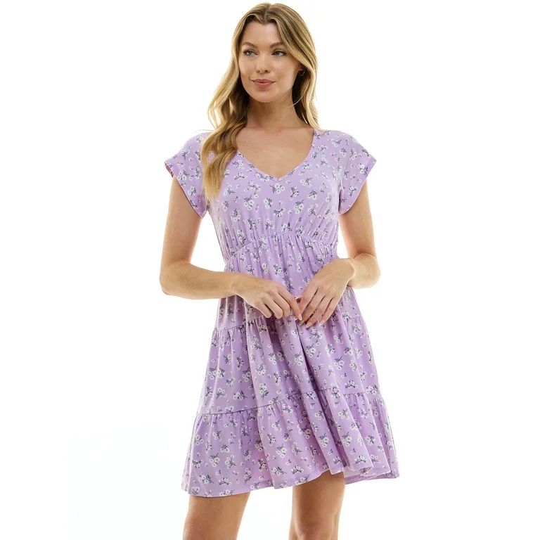 No Boundaries Juniors Babydoll Dress | Walmart (US)