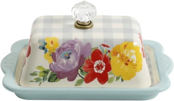 The Pioneer Woman Sweet Romance Ceramic Double Stick Butter Dish | Amazon (US)