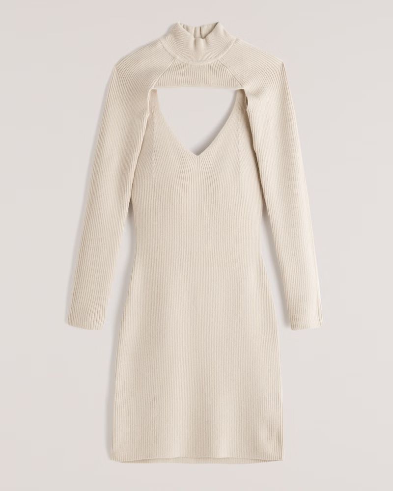 Women's Mini Sweater Dress and Mockneck Shrug Set | Women's Fall Outfitting | Abercrombie.com | Abercrombie & Fitch (US)