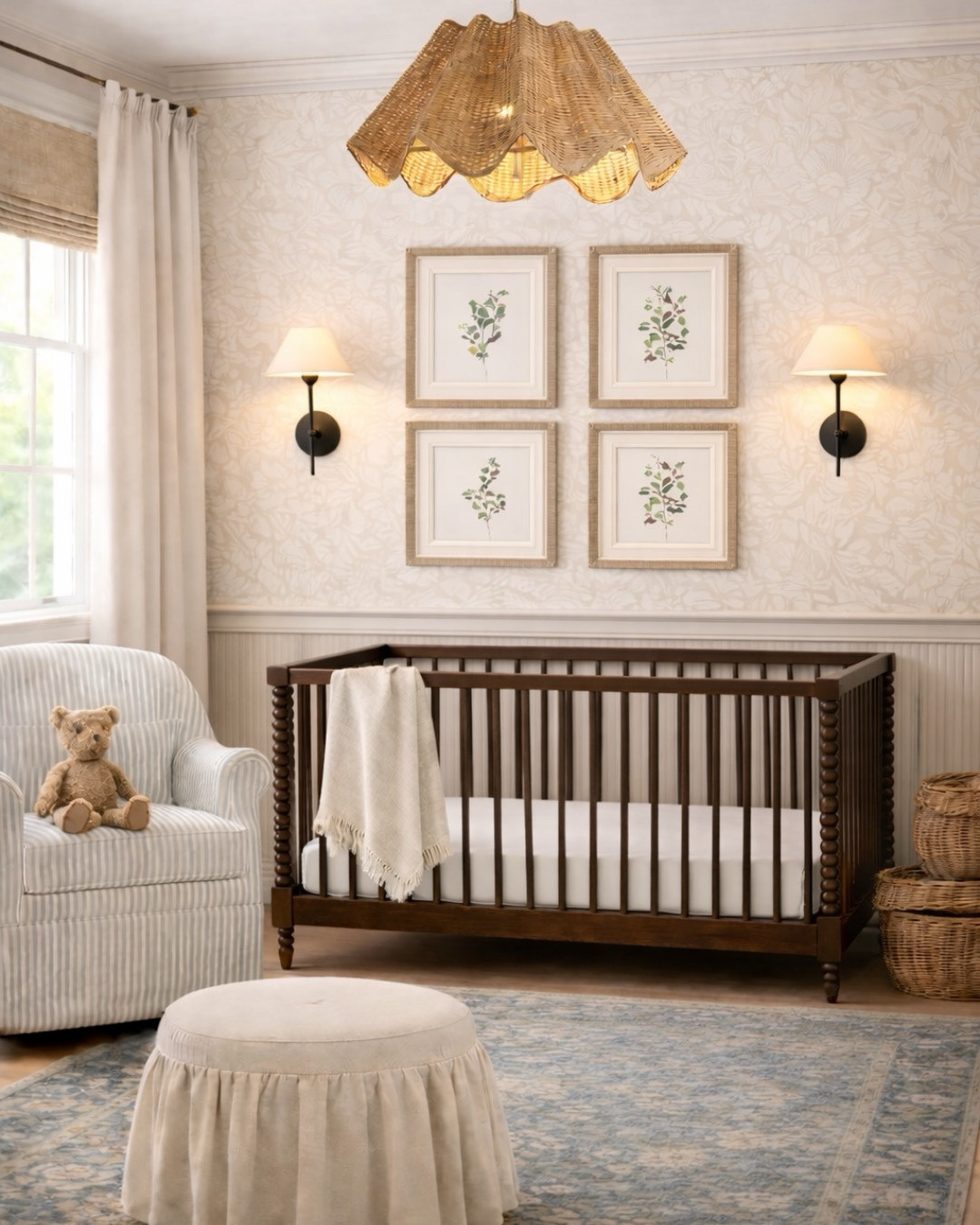 ✨ Designing a baby girl nursery that feels timeless > trendy 🤍 This space features a classic wood crib, soft neutral rug, and the prettiest nursery lighting to create a warm, peaceful environment for both baby and mom. These are the kind of nursery pieces you’ll love for years.

#LTKBaby #LTKBump #LTKHome