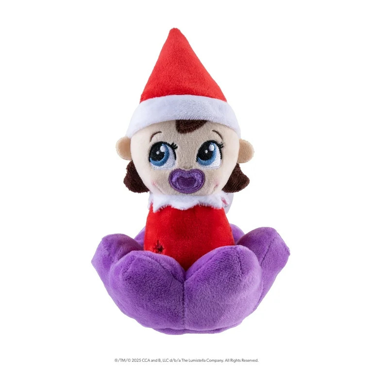 The Elf on the Shelf Frost Pips Plush with Flower – 6" Elf Baby Plush in Frost Flower  - Blue E... | Walmart (US)