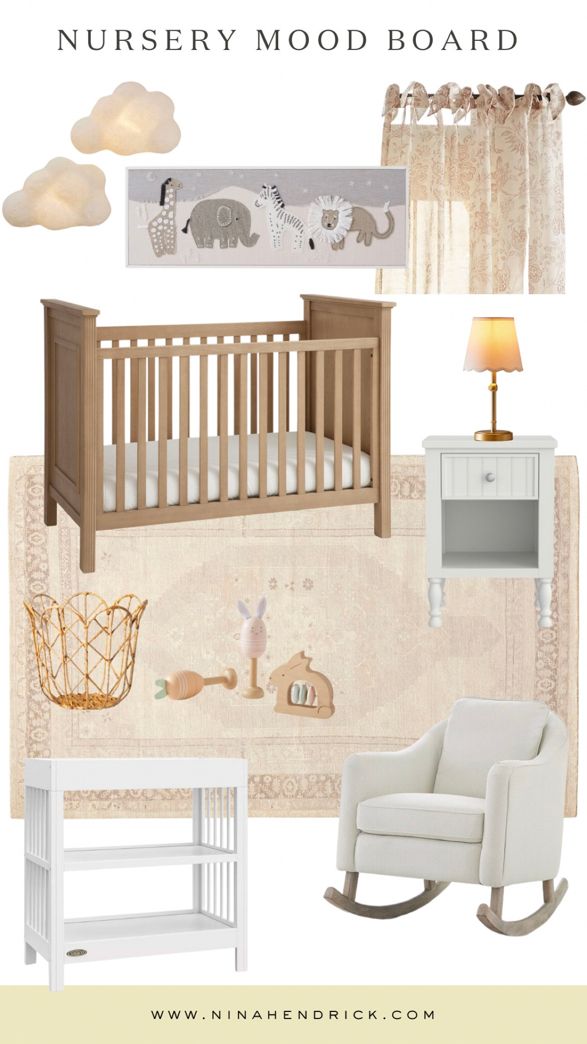 By popular demand, here’s a neutral and cozy nursery mood board! 

#LTKhome
