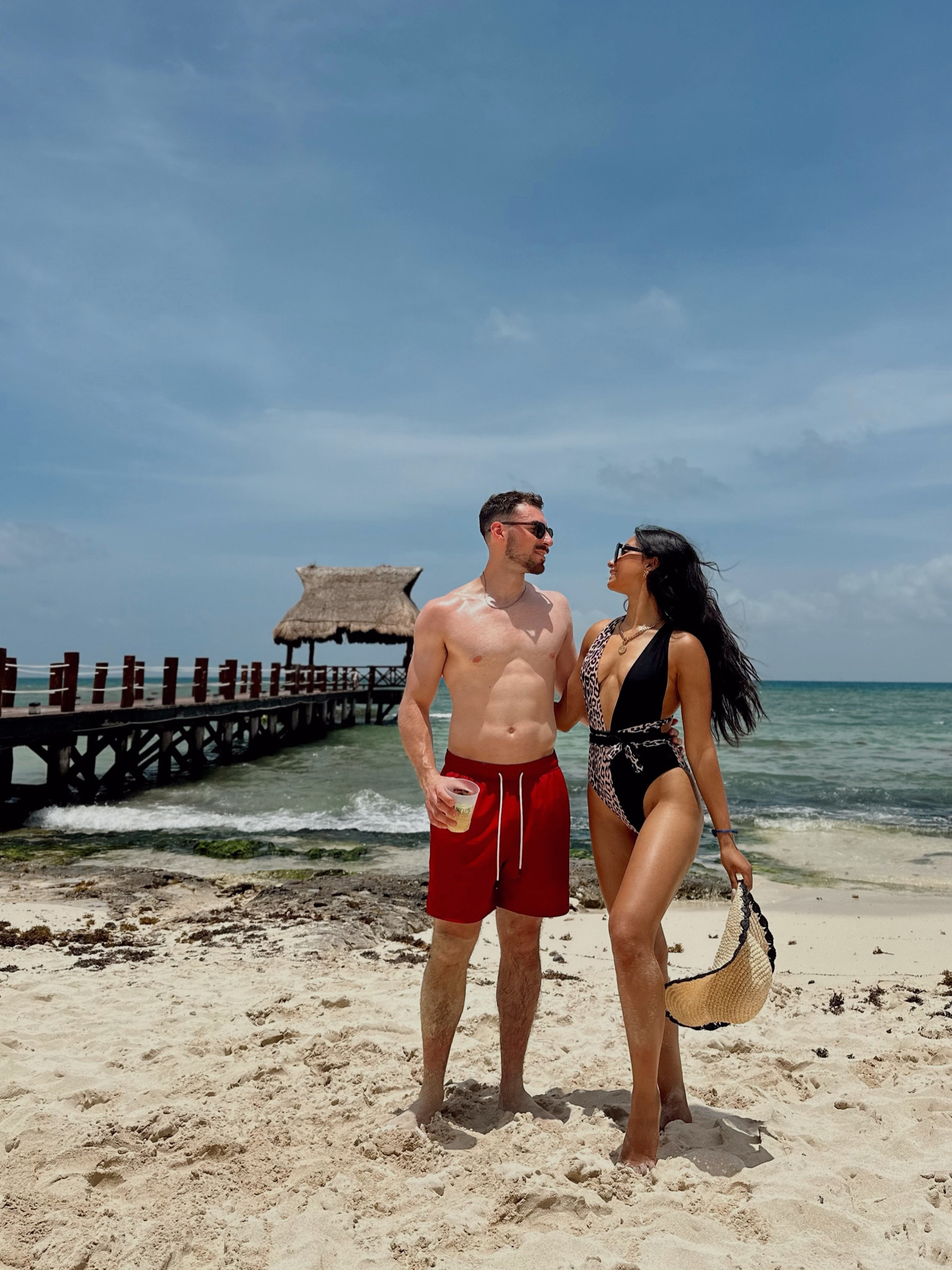 Couples that travel together stay together! Here is some beach outfit inspo - couples edition - for your next vacation or staycation! 

My swim was a gift but I found the exact one on Shein & Amazon linked here! Similar ones on Pretty Little Thing & Revolve. Steven’s swim shorts are linked and are on SALE!

 

#LTKswimwear #LTKsummer #LTKtravel