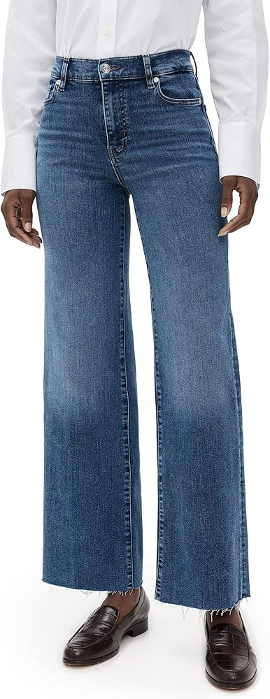 FRAME Women's Le Slim Palazzo Jeans | Amazon (US)