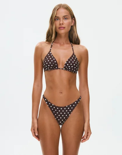 Print High Cut Thong Bikini Bottom | Glassons (Australia)