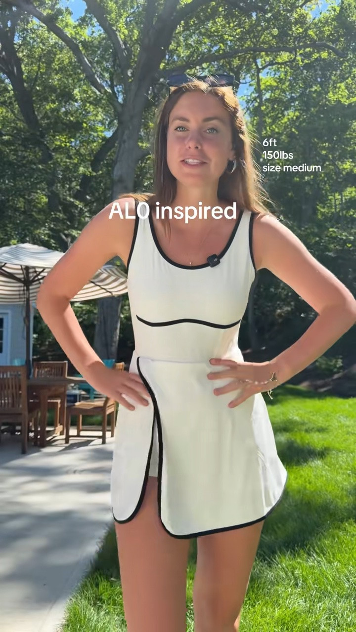 Would You Wear This Athletic Dress, Girls? 🤍✨

I feel like this is one of those pieces that makes getting dressed so much easier. Built-in shorts. Built-in bra. A flattering fit. And it actually looks cute enough to wear beyond just workouts.

This athletic dress is perfect for tennis, golf, walks, errands, pickleball, or just those days when you want to look put together without overthinking it. The built-in shorts make it feel secure, and the sporty design gives that expensive athletic wear vibe without the hefty price tag.

For my tall girls and women who love athletic dresses, workout dresses, tennis outfits, golf outfits, and activewear that actually works, this one is worth a look.

Comment SHOP and I’ll send you the link ✨

Follow @kristinanicoletall for tall girl fashion finds, activewear recommendations, athletic outfit ideas, and tall girl wardrobe fixes that actually work.

tallgirlstyle athleticdress workoutdress tennisdress golfdress activewear womenstyle womensfashion tallgirlapproved workoutoutfit pickleballoutfit tennisoutfit golfoutfit athleisure longlegs fashionfinds women girls @amazon