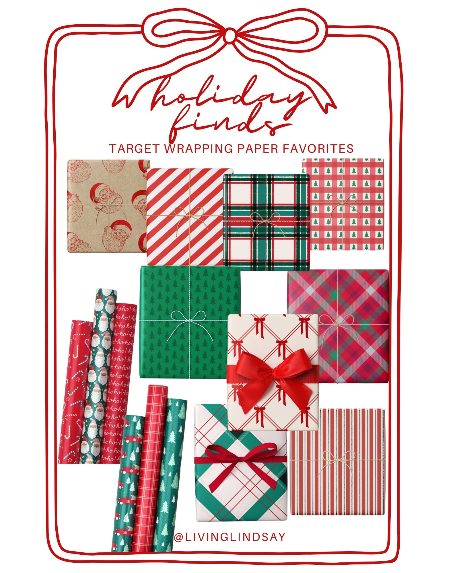 wrapping paper, holiday gift wrap, Christmas gift wrap, Target holiday finds, Target wrapping paper, Christmas wrapping ideas, holiday packaging, gift wrap favorites, festive gift wrap, affordable holiday decor, Christmas essentials, holiday home finds, red and green decor, Target Christmas finds, Christmas prep

#LTKHoliday #LTKmomlife #LTKGiftGuide