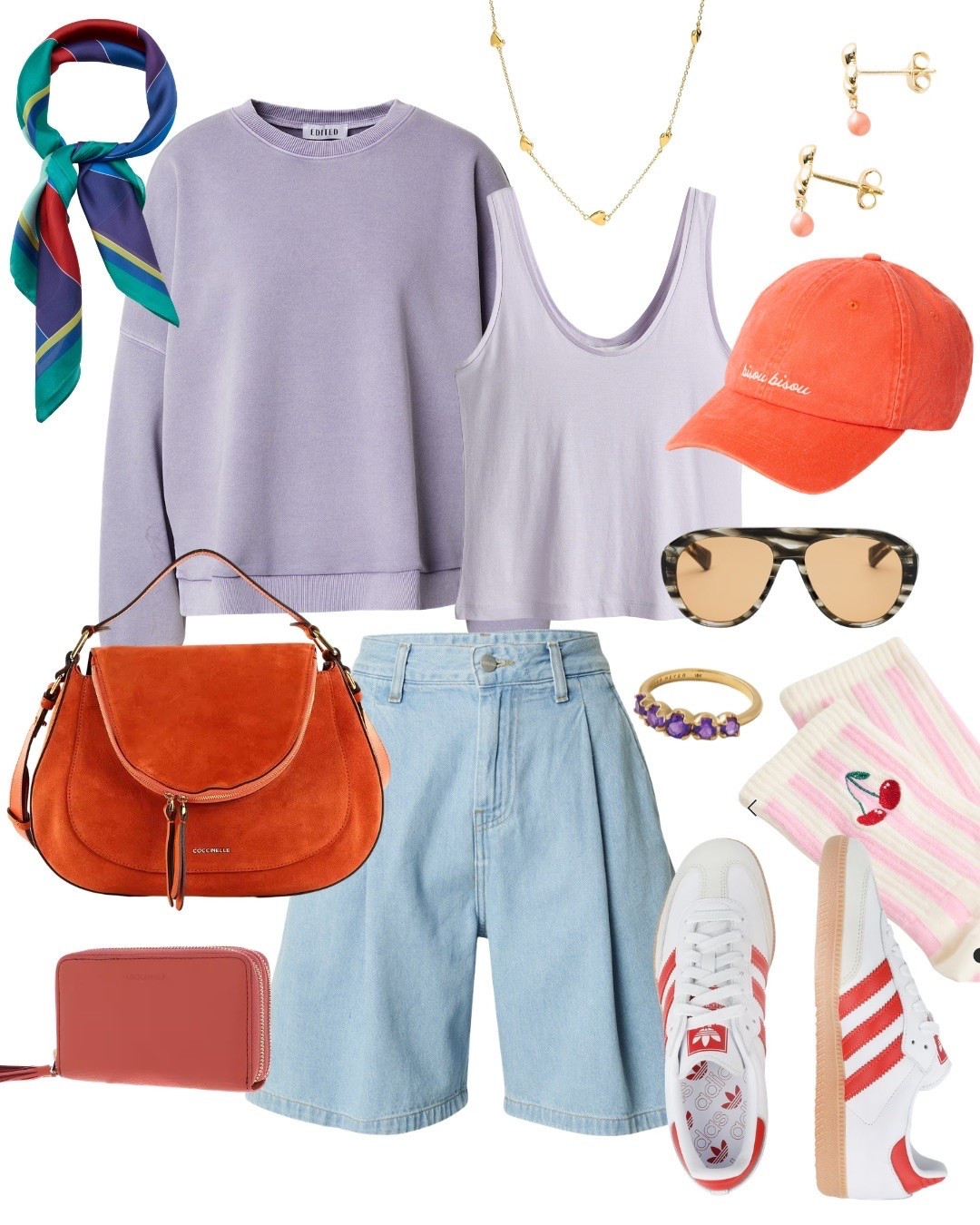Lässiges Sommer-Outfit mit Shorts, die so lang und weit sind, dass man sich damit wohl fühlt. #bermudas #dopaminedressing #summerstyle #jeansshorts

#LTKdeutschland