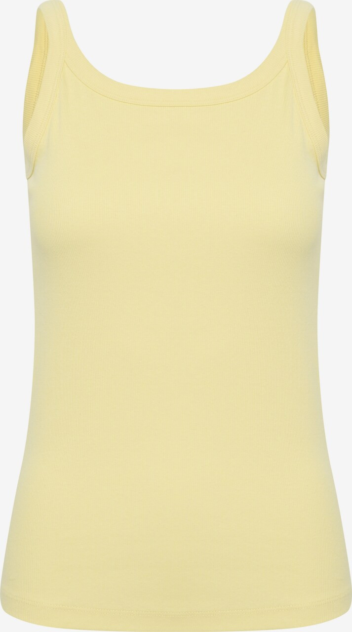 Kaffe Top 'Carna' in Pasteelgeel | ABOUT YOU | ABOUT YOU NL