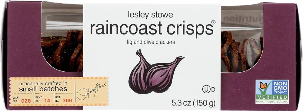 Lesley Stowe Crisps Fig and Olive, 5.3 oz | Amazon (US)