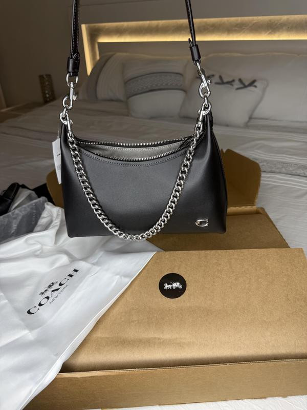 Juliet Small Leather Shoulder Bag | Macy's