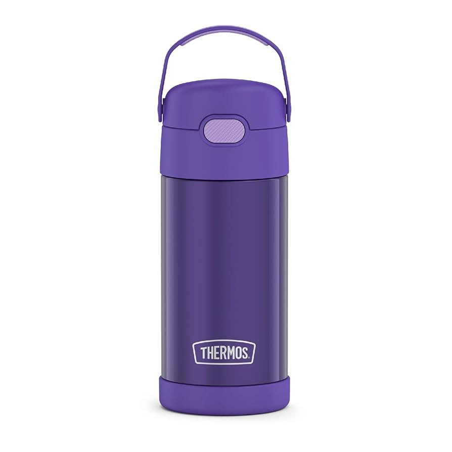 THERMOS FUNTAINER Water Bottle with Straw - 12 Ounce - Kids Stainless Steel Vacuum Insulated Wate... | Amazon (US)