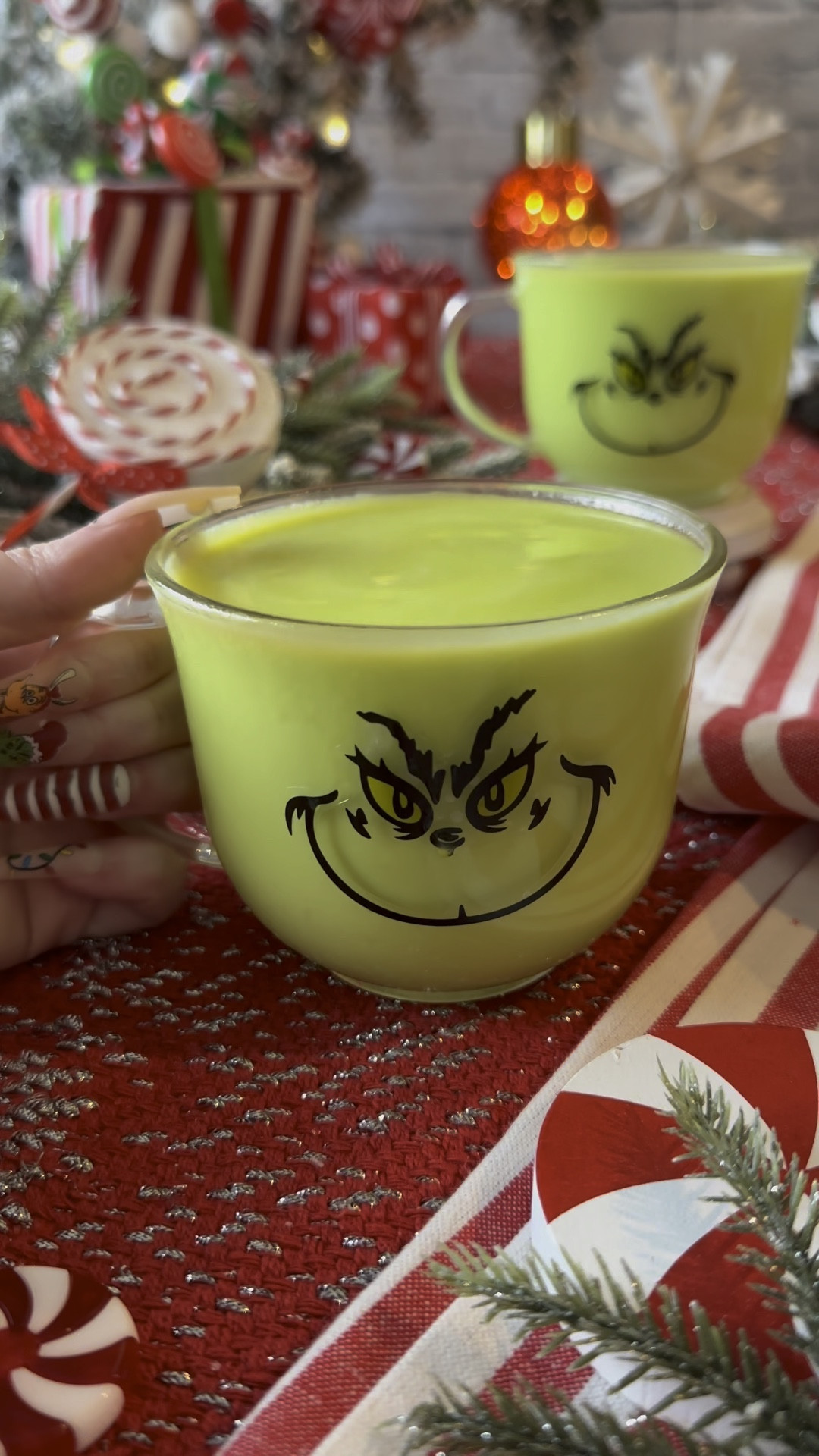 This Grinch inspired crockpot hot chocolate is a fun treat for the holiday season! 

#LTKSeasonal #LTKHoliday #LTKVideo