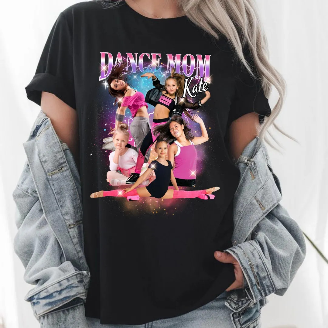 Custom Bootleg Rap Shirt, Custom Bootleg Rap Dance Mom Tee, Personalized Mom Gift, Custom Photo S... | Etsy (US)