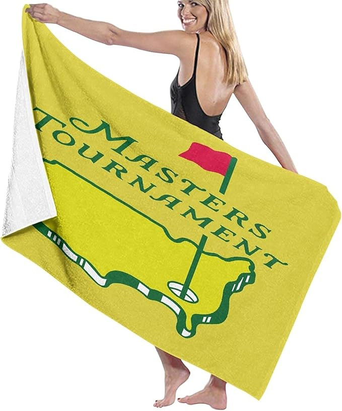 Beach Bath Towel,Masters Tournament Augusta National Golf,Lightweight Beach Blanket Absorbent Qui... | Amazon (US)
