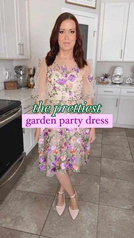 Garden Party Dress 

#LTKWedding #LTKSeasonal #LTKVideo