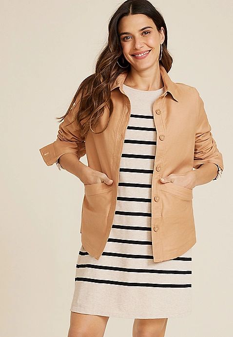 Twill Chore Jacket | Maurices