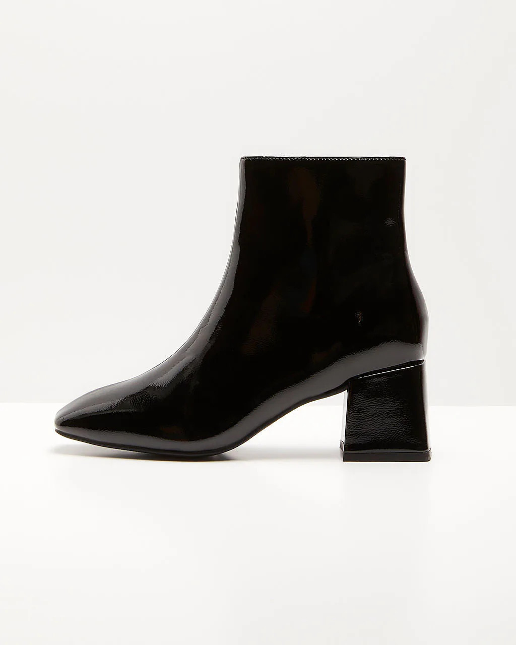 Kelce Patent Faux Leather Ankle Booties | VICI