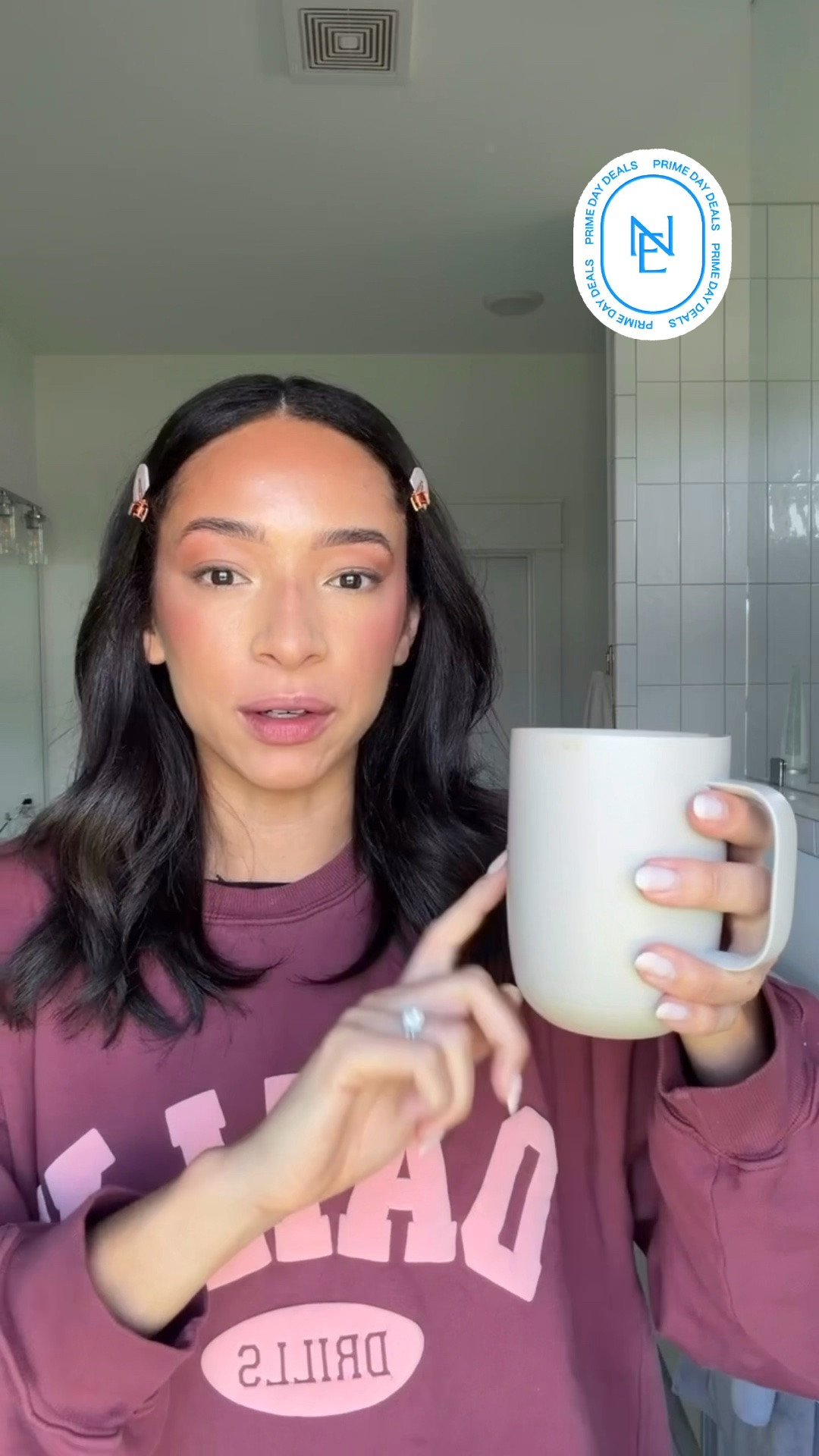 On sale for Amazon Prime Day!! Stays warm for up to 80 min when it is fully charged ☕️

Amazon sale, sale alert, Amazon finds, ember coffee mug, temperature control mug, mom finds, postpartum mom